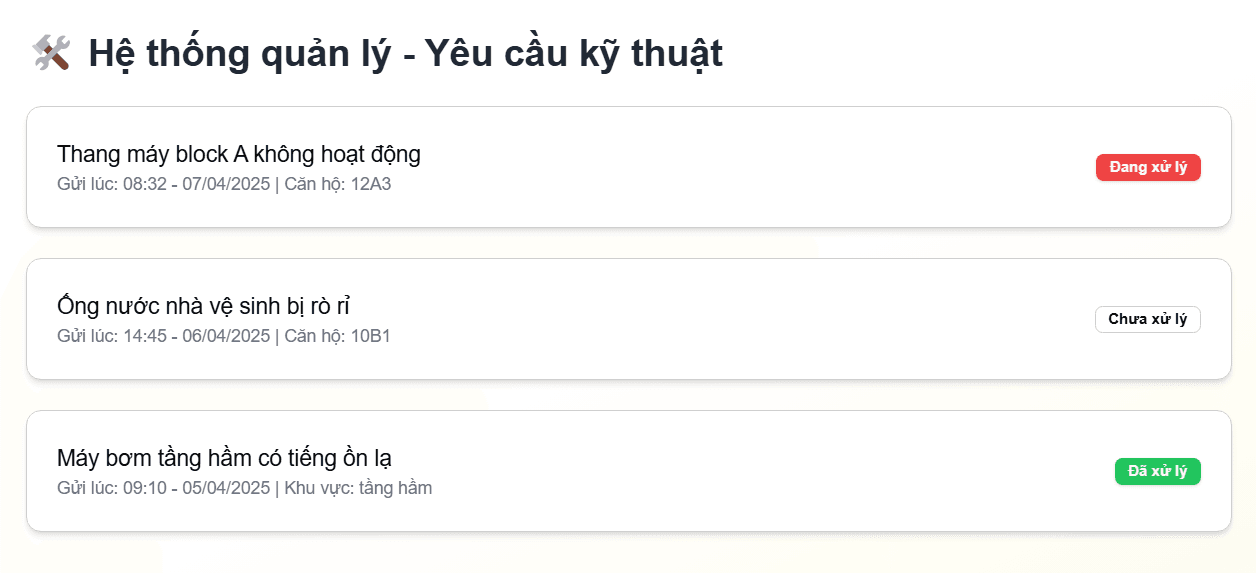 Quản lý yêu cầu kỹ thuật